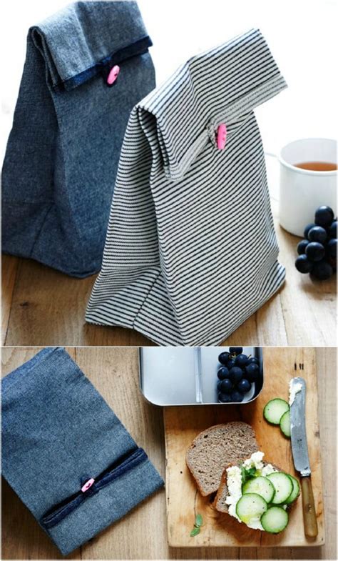 how to sew lunch bag aluminum fabric|homemade lunch bag pattern.